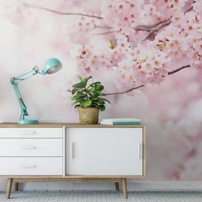 Delicate Flowers wall mural wallpaper 260 x 384cm