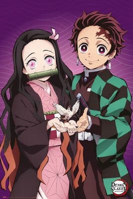 Demon Slayer 2 Poster 61x91,5cm Teen Bedroom Wall Art