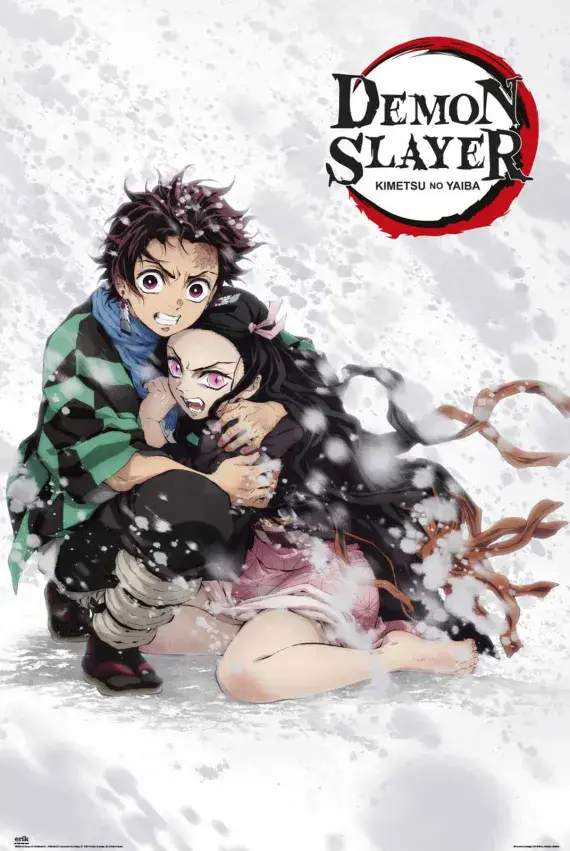 Demon Slayer Tanjiro and Nezuko 61x91,5 cm Poster | Buy it now