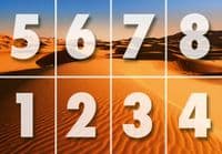 Desert Landscape Wall Mural – Non-Woven Ready Made Scenic Wallpaper