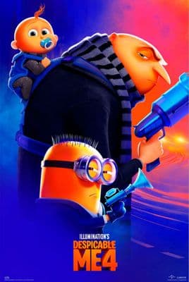 Despicable Me 4 Gru Poster 61x91.5cm large