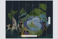 Disney Tangled bedroom wall mural wallpaper 350 x 280 cm | Shop online