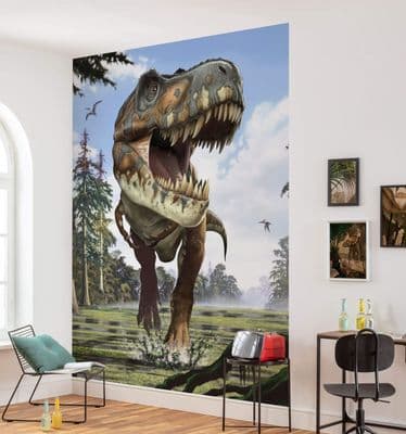 Digital printing wallpaper Tyrannosaurus Rex 248 x 184 cm