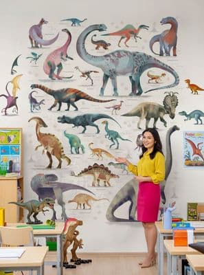 Dinosaurs 192x260 wall mural wallpaper Premium