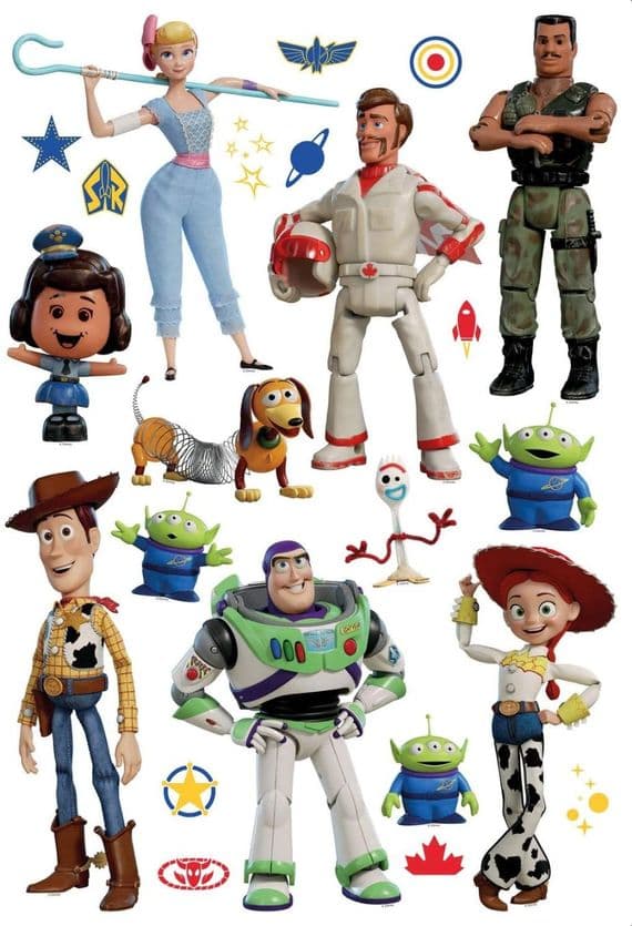 Toy Story Interior wall decal sticker 42.5x65 cm | Shop online