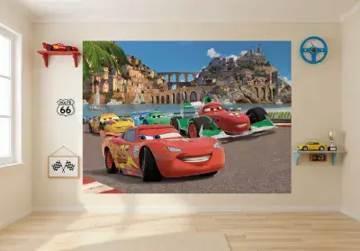 Disney Cars Paper wallpaper mural