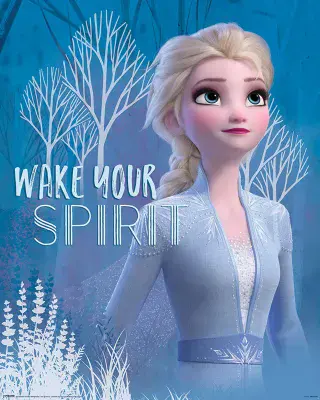 Disney Frozen Poster 40x50cm Wake Your Spirit Elsa