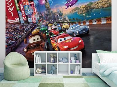 Disney Kids wall mural wallpaper Cars 2