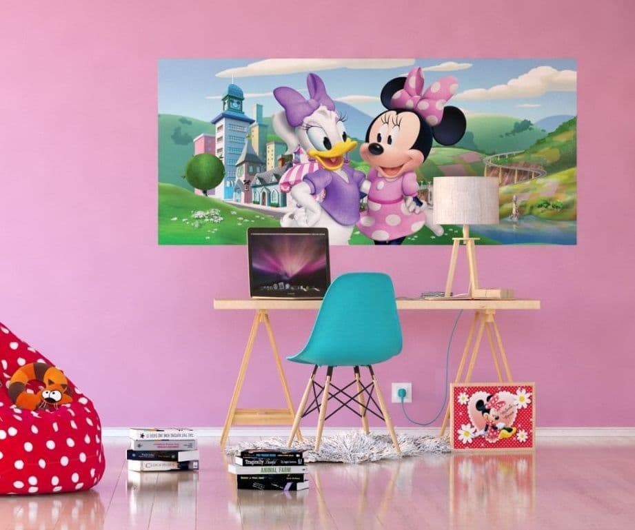 Minnie Mouse Panoramic Premium wall murals Buy it now
