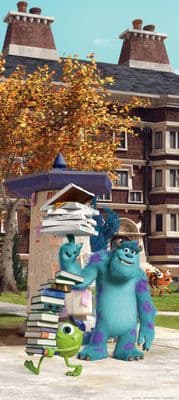 Disney Monsters mural wallpaper 90x202 cm