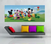 Mickey Mouse Panoramic Premium wall murals | Buy it now