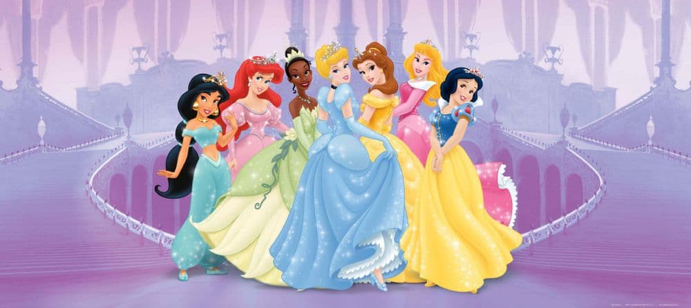 Disney Princesses Panoramic Premium wall murals Buy it now
