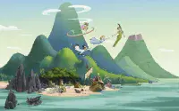 Disney Peter Pan bedroom wall mural wallpaper 400 x 250 cm | Shop online
