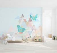 Kids Disney wallpaper murals Dumbo wall mural photo wallpaper 300 x 280 cm | Shop online