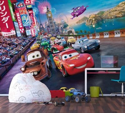 Disney Premium Cars wall mural