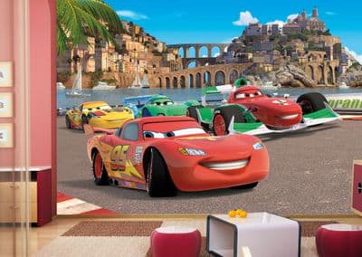 Disney Premium wall mural Cars in Italy