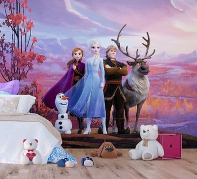 Disney Premium wall mural Frozen 2 Elsa & Anna