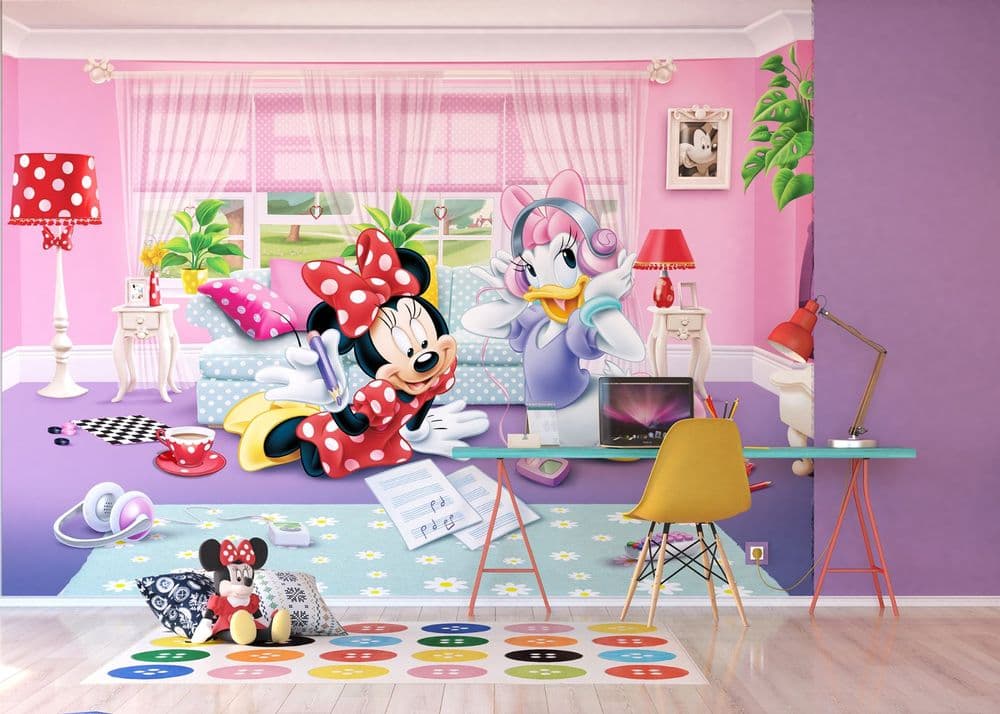 Minnie Mouse and Daisy Disney Premium wall murals Buy it now