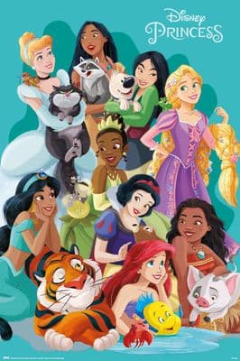 Disney Princesses Pets Poster 61x91,5cm Large Size