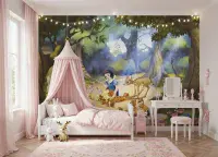 Snow White Princess bedroom wall mural wallpaper 200 x 280 cm | Shop online