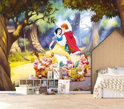 Disney Snow White Wall Mural Wallpaper Premium