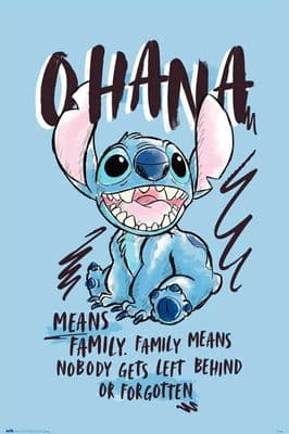 Disney Stitch 61x91,5cm Movie Poster
