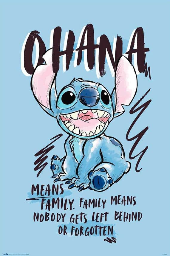 Disney Stitch 61x91,5cm Movie Poster | Buy it now