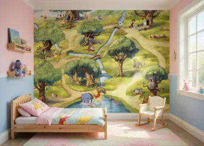 Disney The Hundred Acre Wood Photo Wallpaper