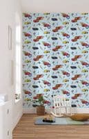 Disney Cars children's bedroom wallpaper roll | Shop online
