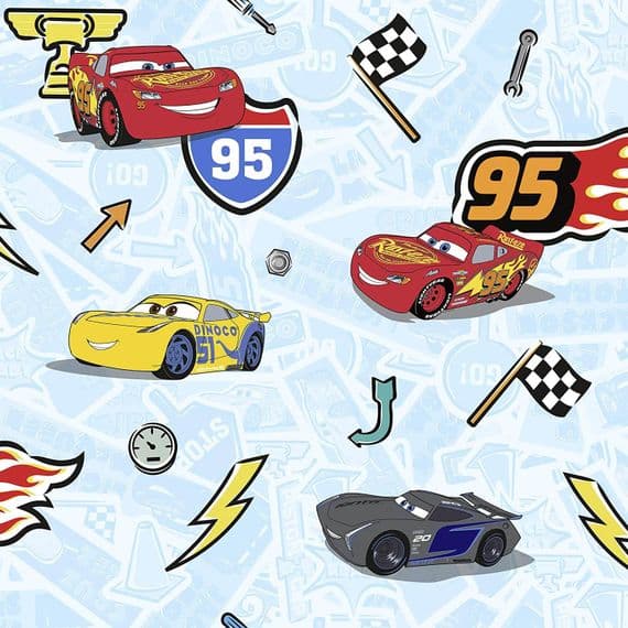Disney Cars children's bedroom wallpaper roll | Shop online
