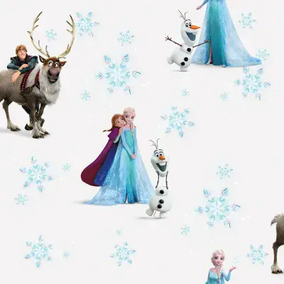 Disney Wallpaper Frozen Circles wallpaper Roll size 10 x 0.53 m
