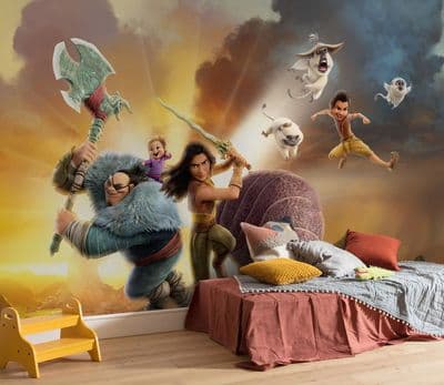 Disney Wallpaper Wall Mural Raya Mission 400 x 250 cm