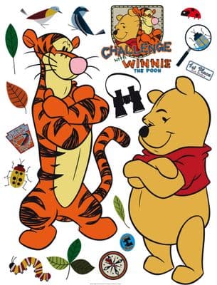 Disney Winnie The Pooh Wall & Furniture stickers decals set 65 x 85cm