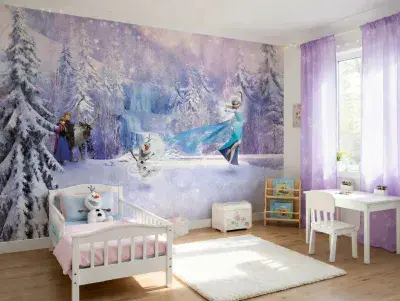 Disney "Frozen" paper wallpaper mural