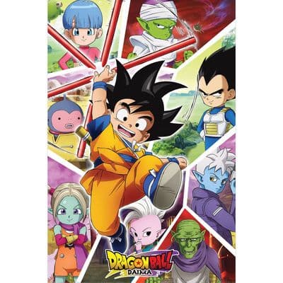Dragonball Daima - Power Pole Large Poster 24x36 inch | 61x91,5 cm Wall Art Manga Anime
