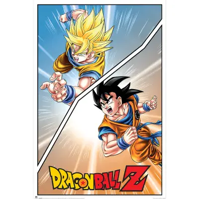 Dragonball Z Special Goku Large Poster 24x36 inch | 61x91,5 cm Wall Art Manga Anime
