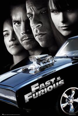 Fast and Furious 4 Movie Poster 61x91.5cm