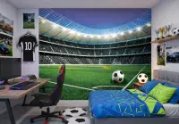 Boy's and Girl's Bedroom Soccer Photo Wallpapers  | Buy it online