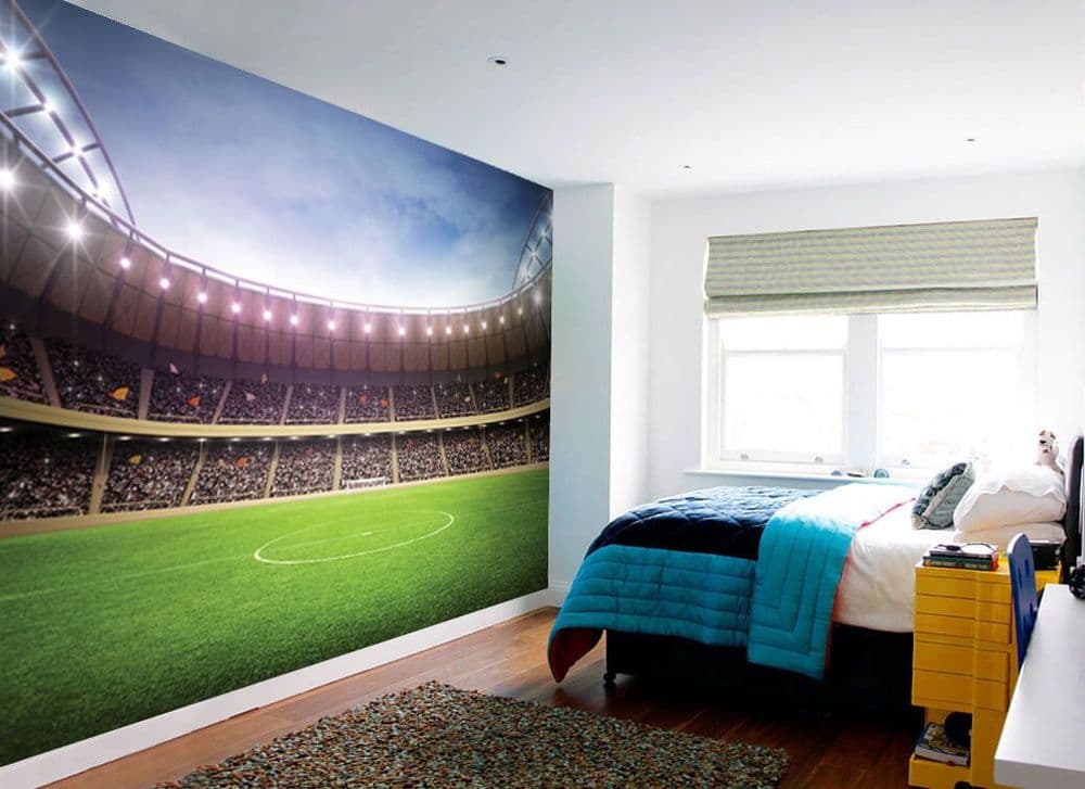 Football Stadium wallpaper murals Homewallmurals.co.uk