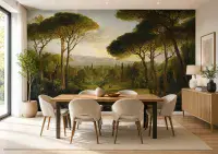 Forest Wall Mural | Living Room and Bedroom Wallpaper | Allwallpapers
