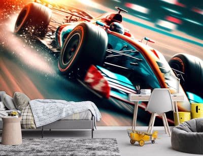 Formel 1 bolid Non-Woven Photo Wallpaper