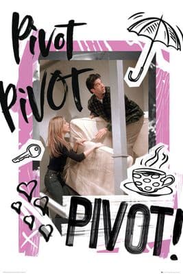 Friends Poster 91,5x61 cm NEW sealed Pivot Ross & Rache