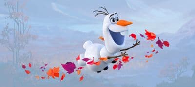 Frozen 2 Olaf Panoramic mural wallpaper 202x90cm