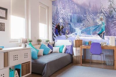 Frozen Winter Forest wallpaper mural