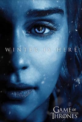 Game Of Thrones Winter is Here Daenerys Targaryen 61x91,5cm Movie Poster