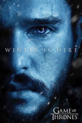 Game Of Thrones Winter is Here Jon Snow 61x91,5cm Movie Poster