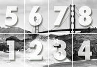 Golden Gate Bridge Wall Mural – Non-Woven San Francisco Wallpaper