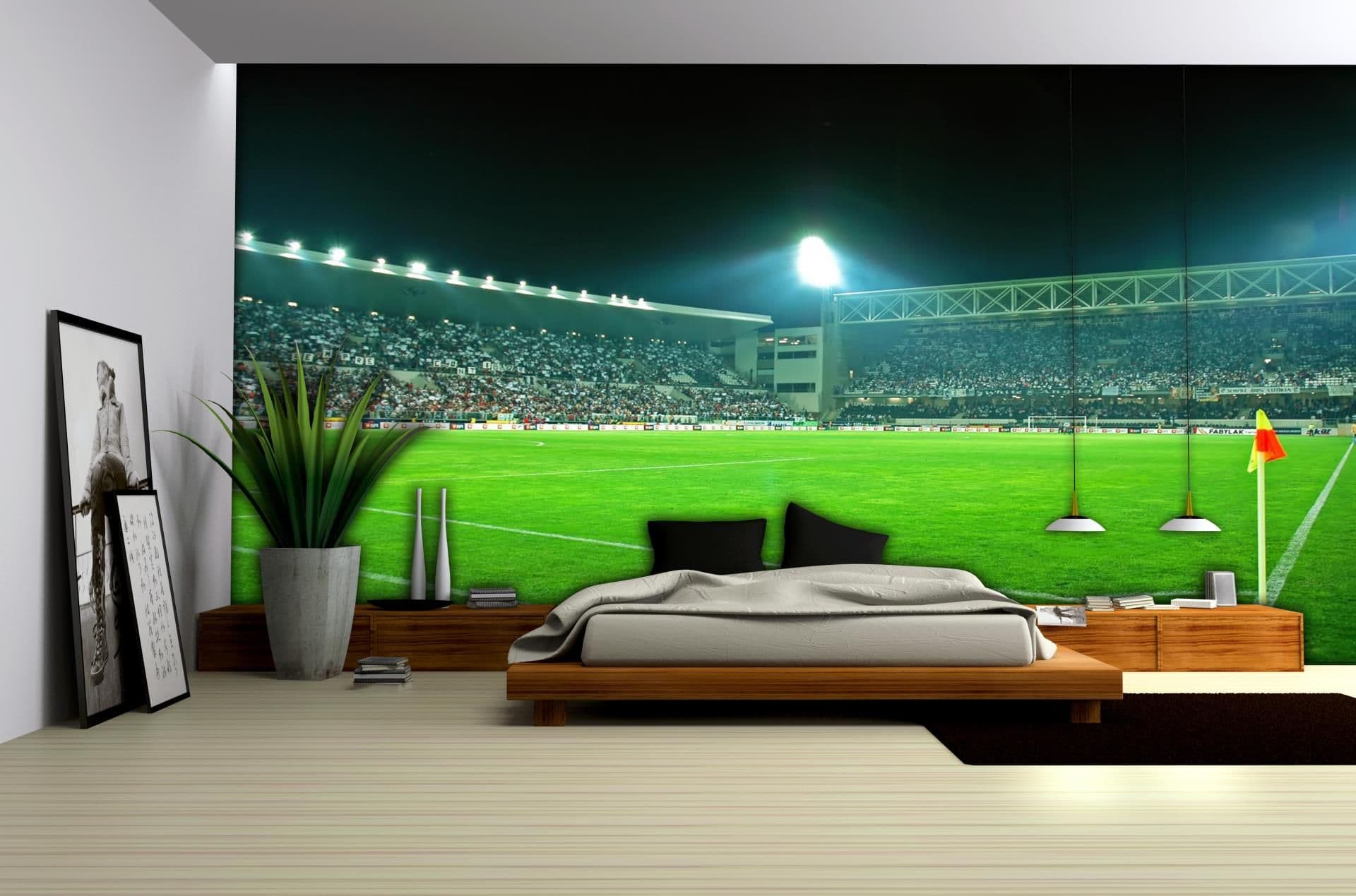 Football Stadium wallpaper murals | Homewallmurals Shop