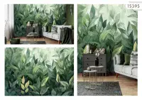 Green Leaves Photo Wallpaper | Buy it online from UK shop