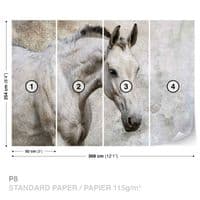 Wallpaper murals for bedroom wall | Homewallmurals.co.uk